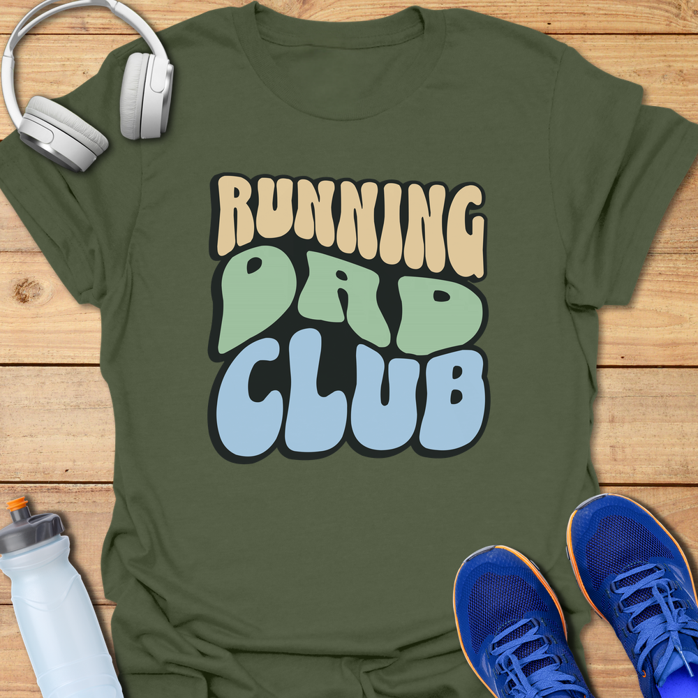 Running Dad Club - Military Green