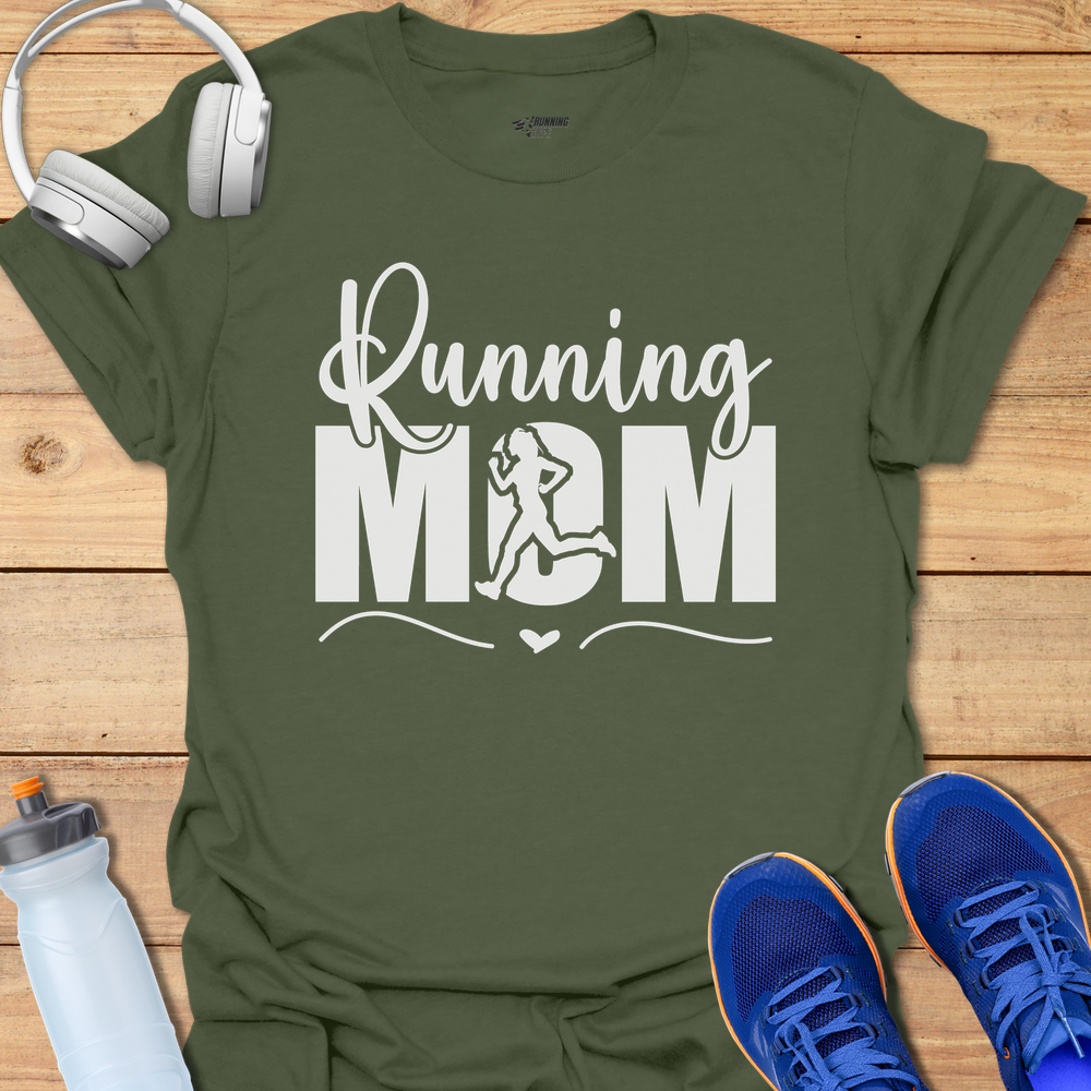 Soft Running Mom - Military Green