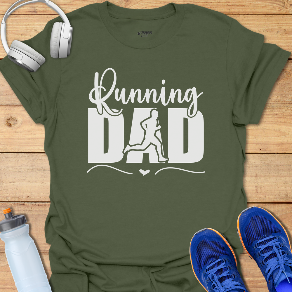 Soft Running Dad - Military Green