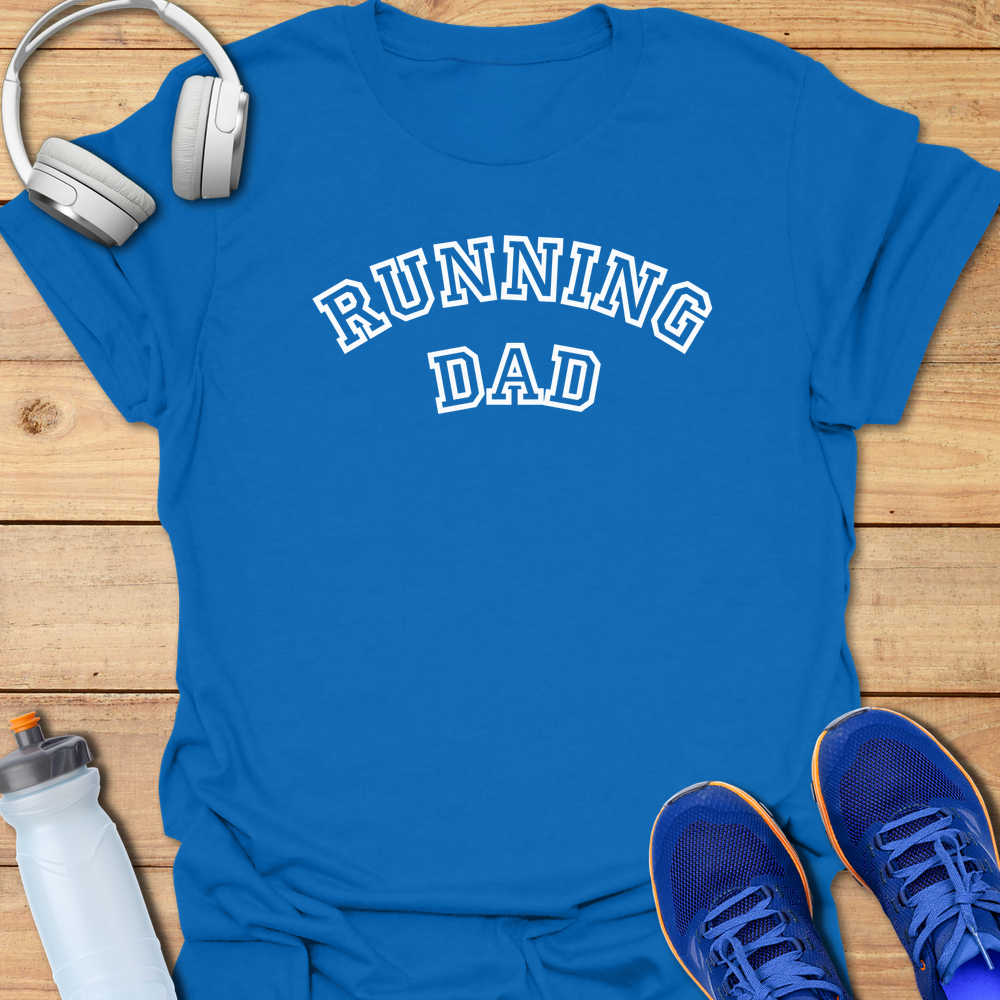 Running Dad College Style - Royal