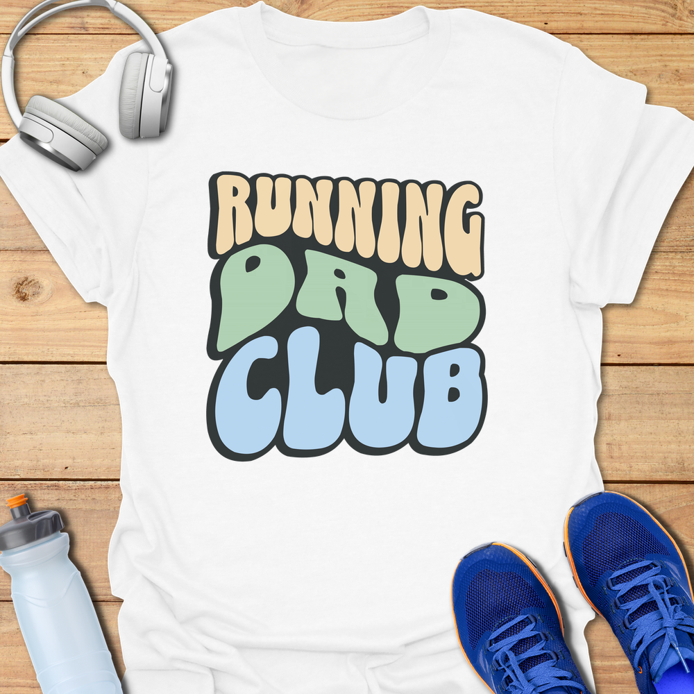 Running Dad Club - White
