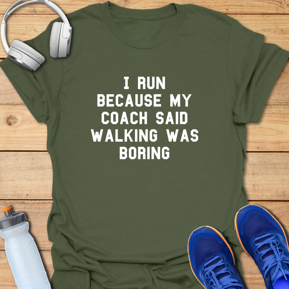 Walking Is Boring