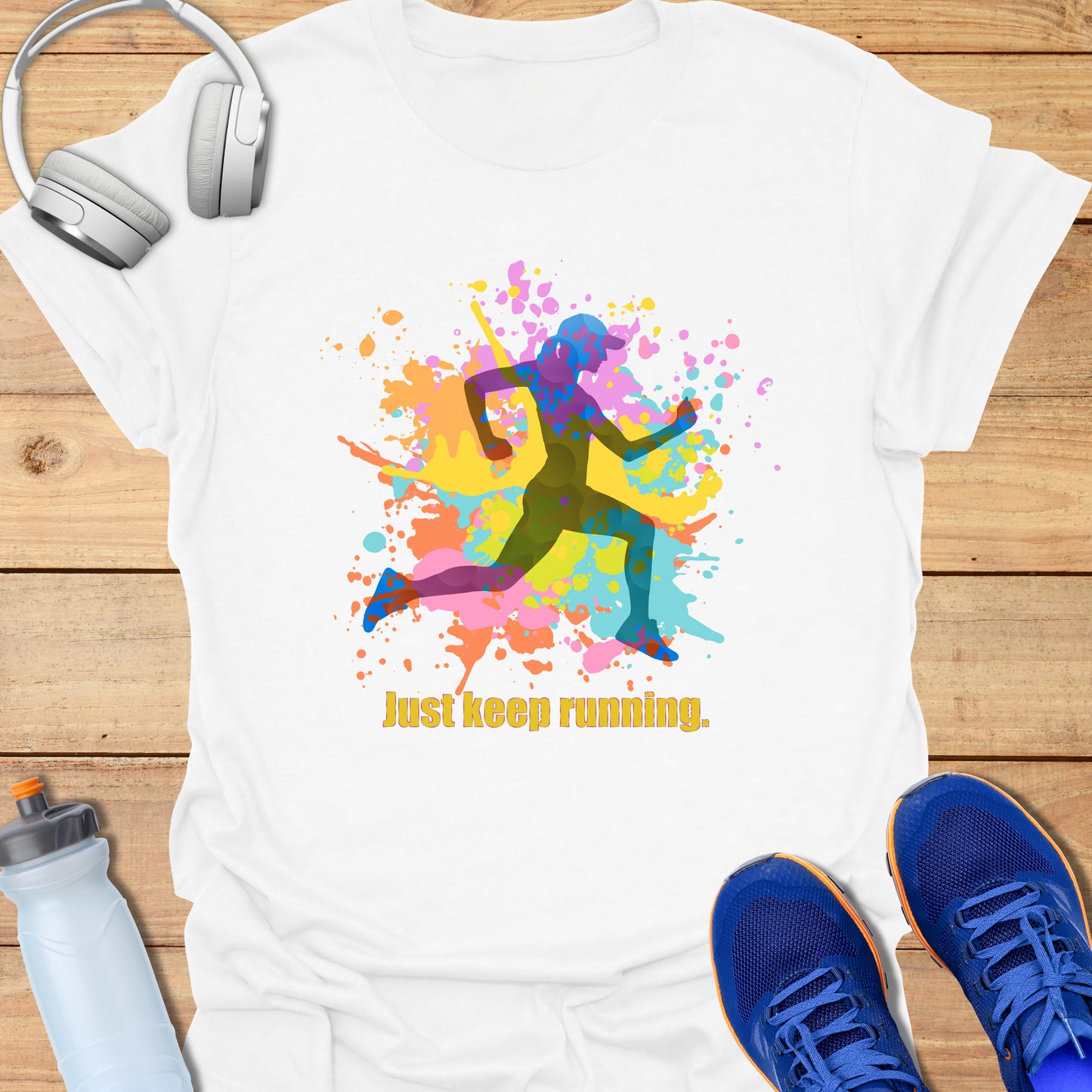 Just keep running. Colorsplash