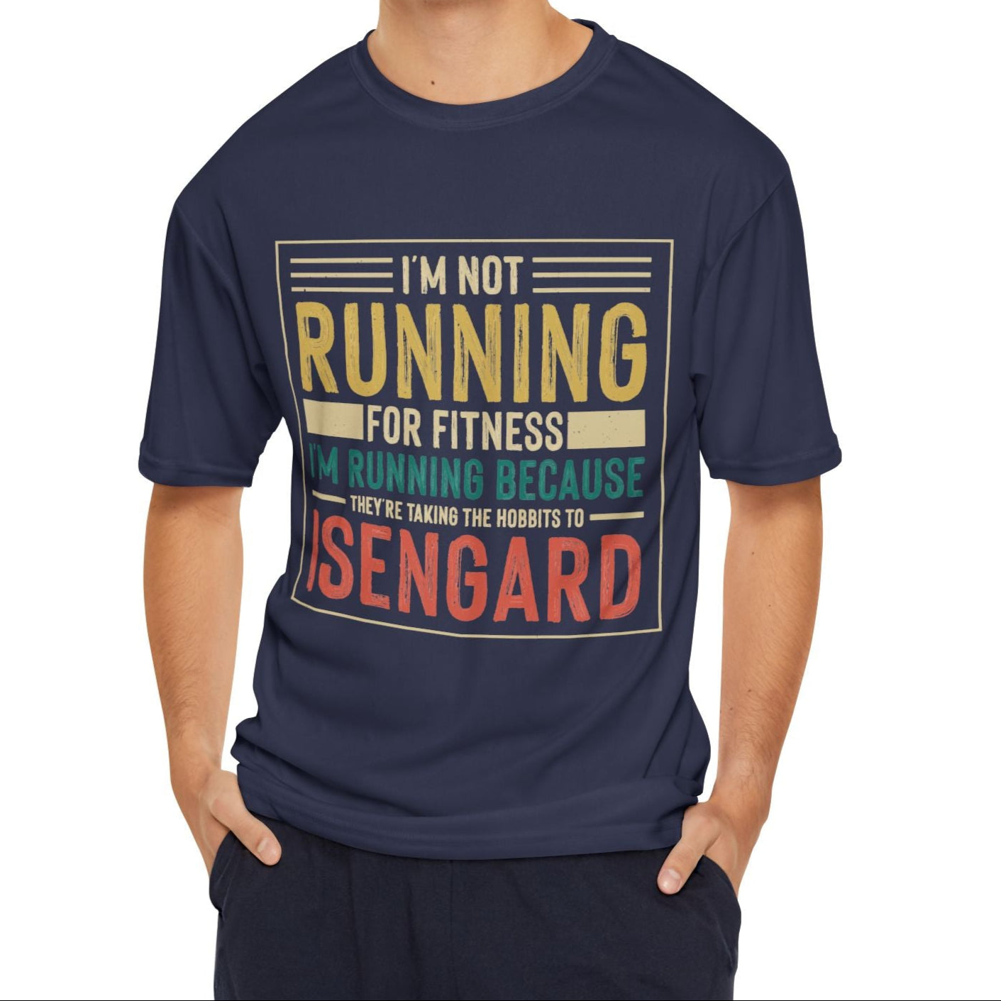 Sports Tee - Running because of Isengard