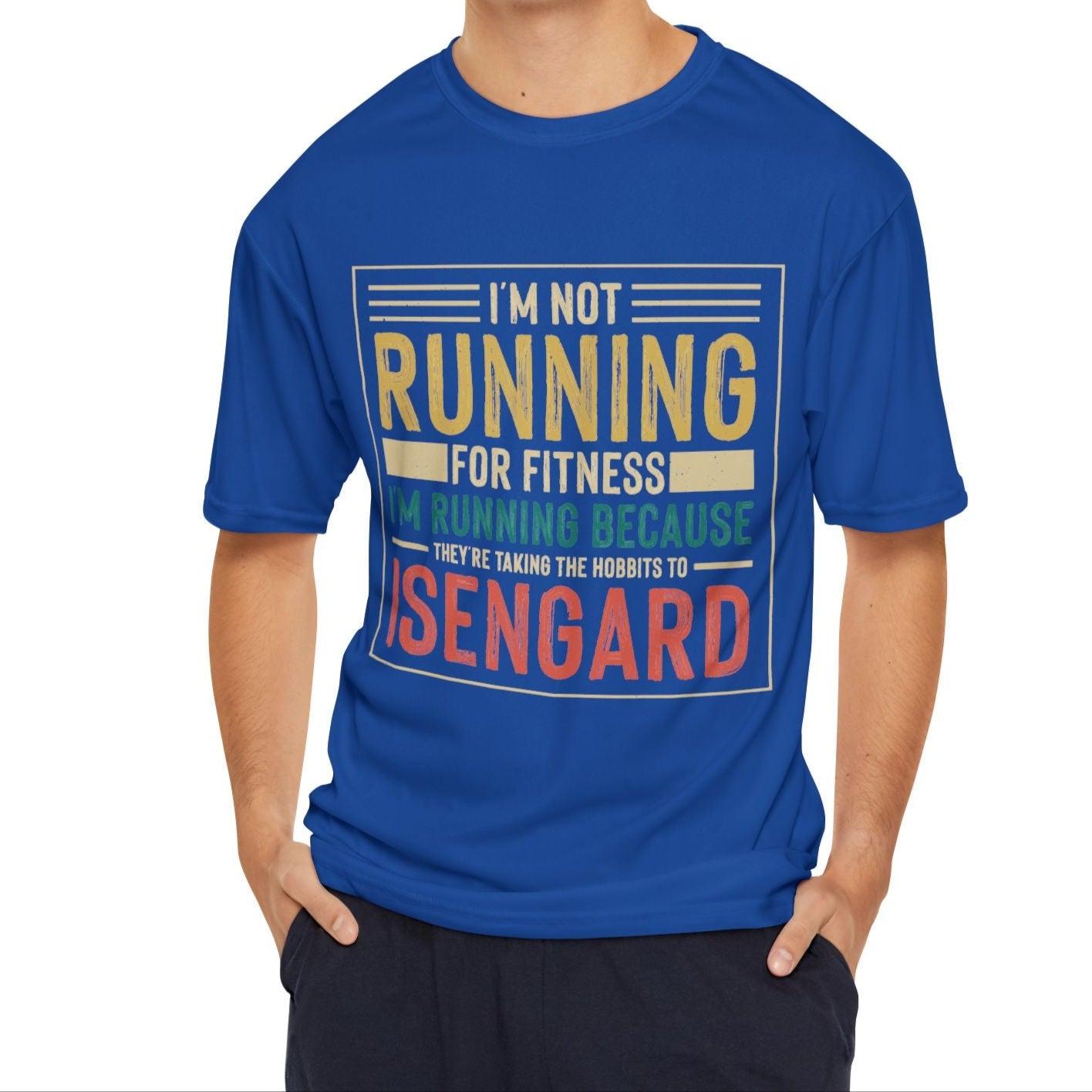 Sports Tee - Running because of Isengard