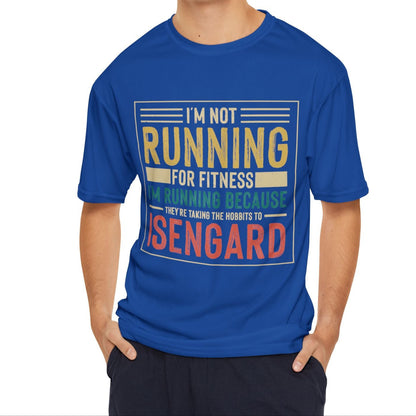 Sports Tee - Running because of Isengard