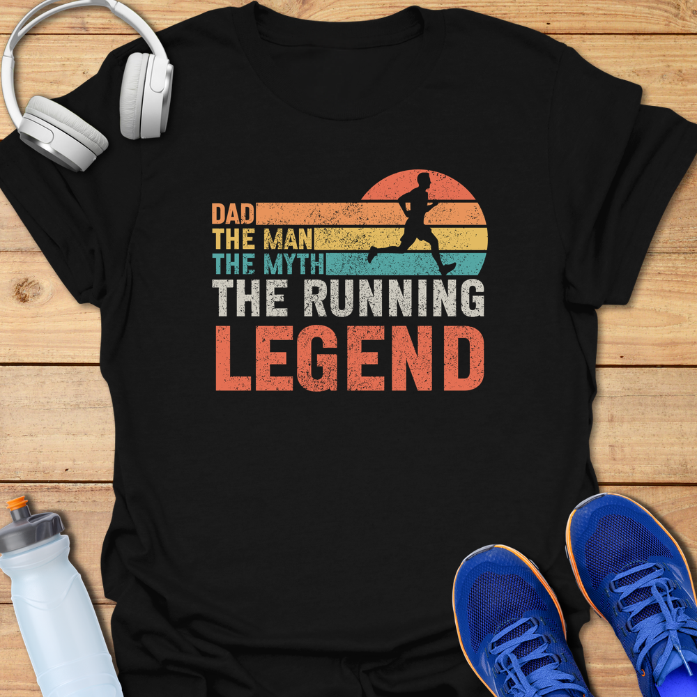 Dad The Legend - Black