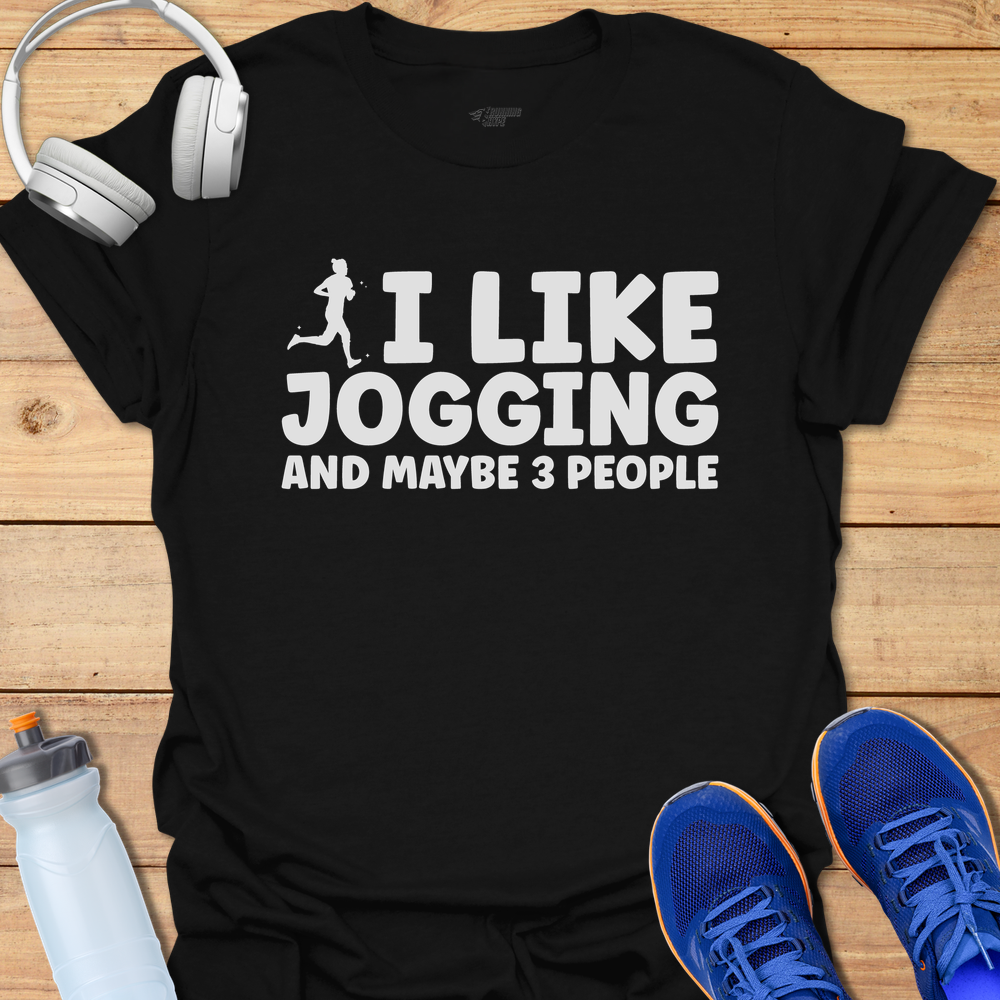 I Like Jogging - Black