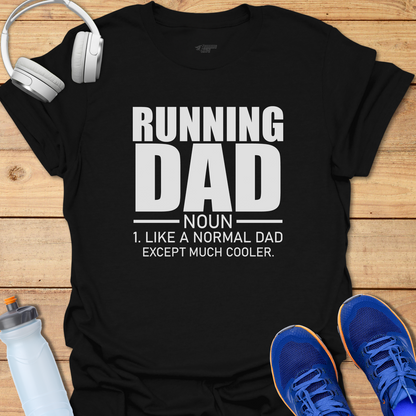 Running Dad Noun - Black