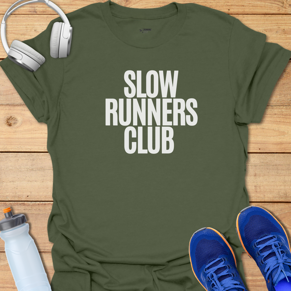 Slow Runners Club - Military Green