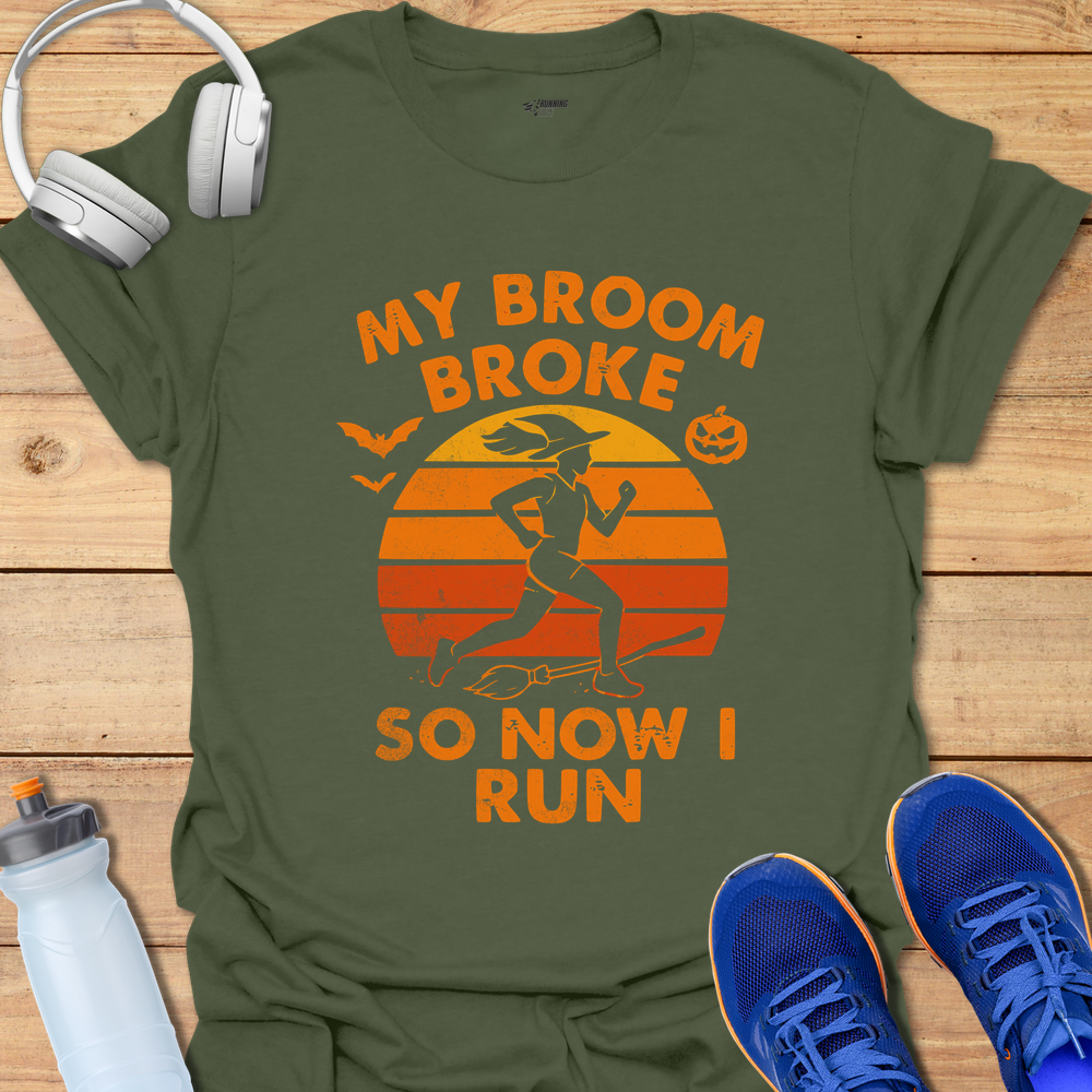 My Broom Broke - Military Green
