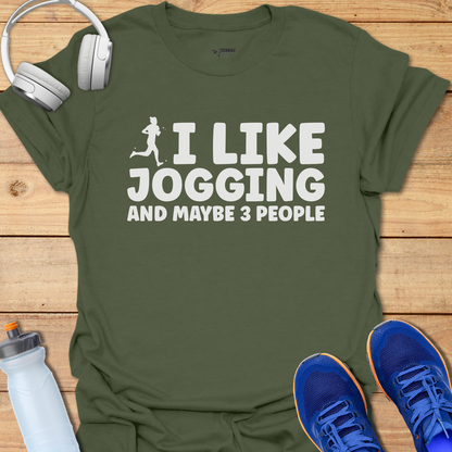 I Like Jogging - Military Green