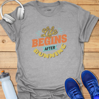 Life Begins After - Sport Grey