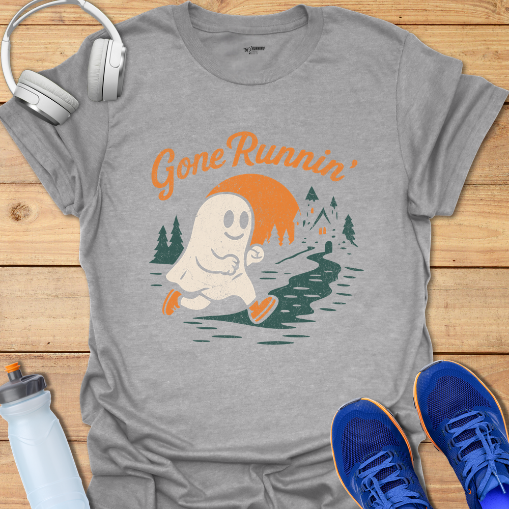 Spooky Gone Runnin' - Sport Grey