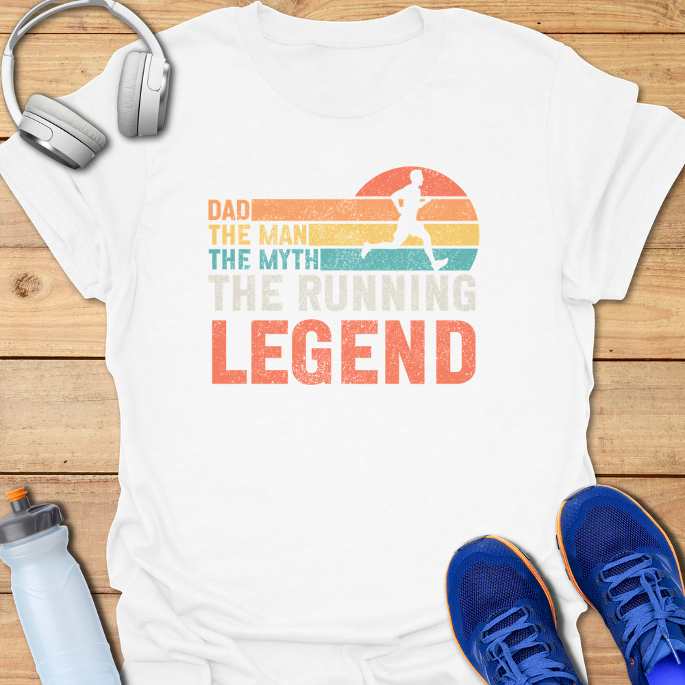 Dad The Legend - White