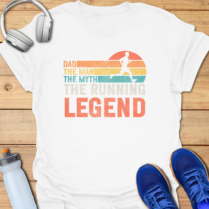 Dad The Legend - White