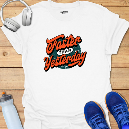 Faster Than Yesterday - White