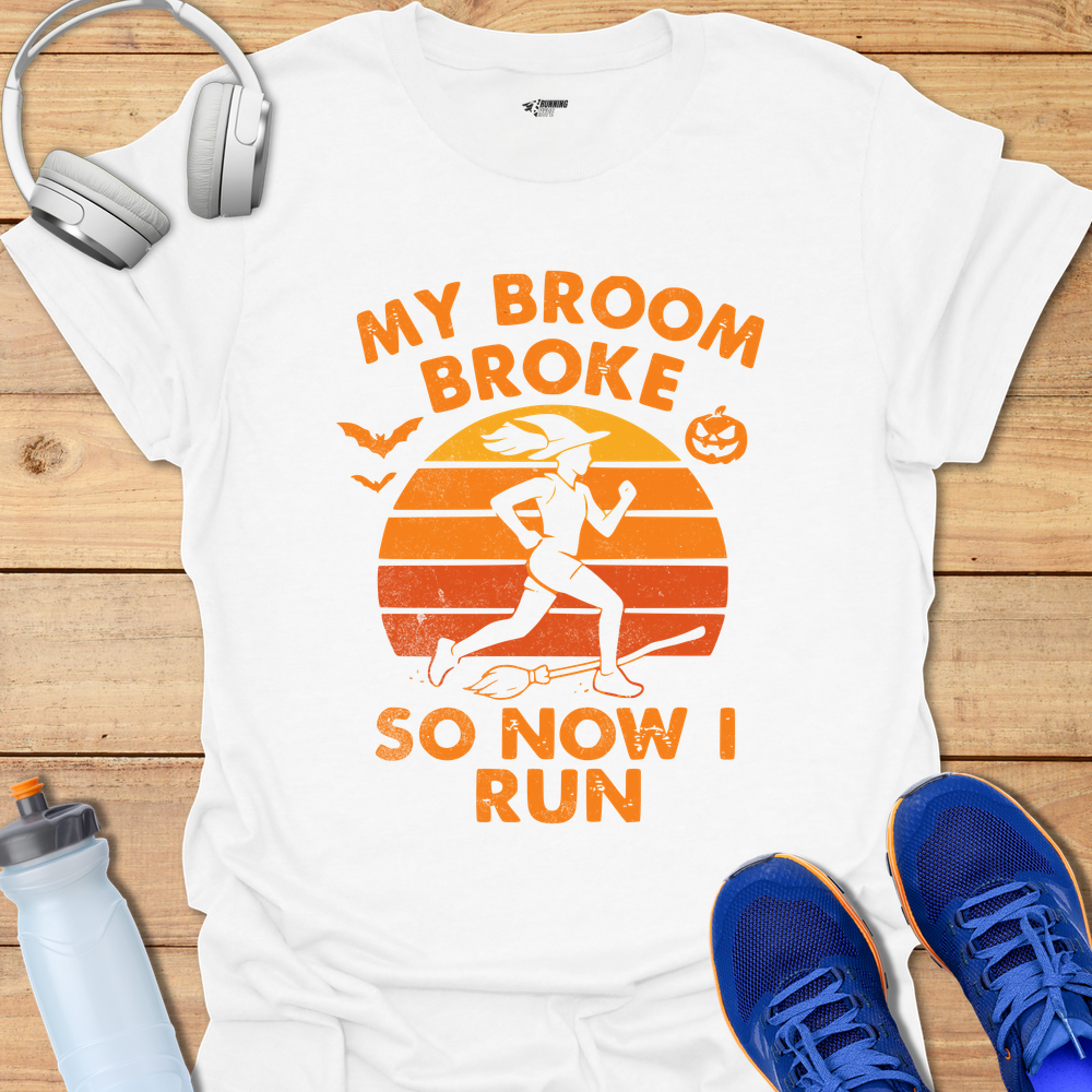 My Broom Broke - White
