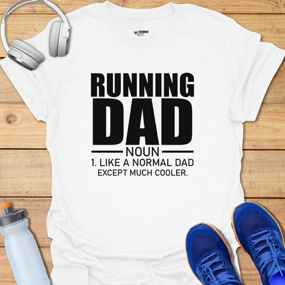 Running Dad Noun - White
