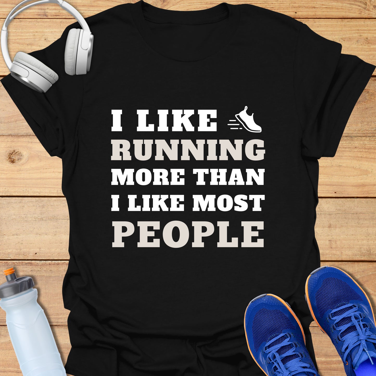 I like running more than most people