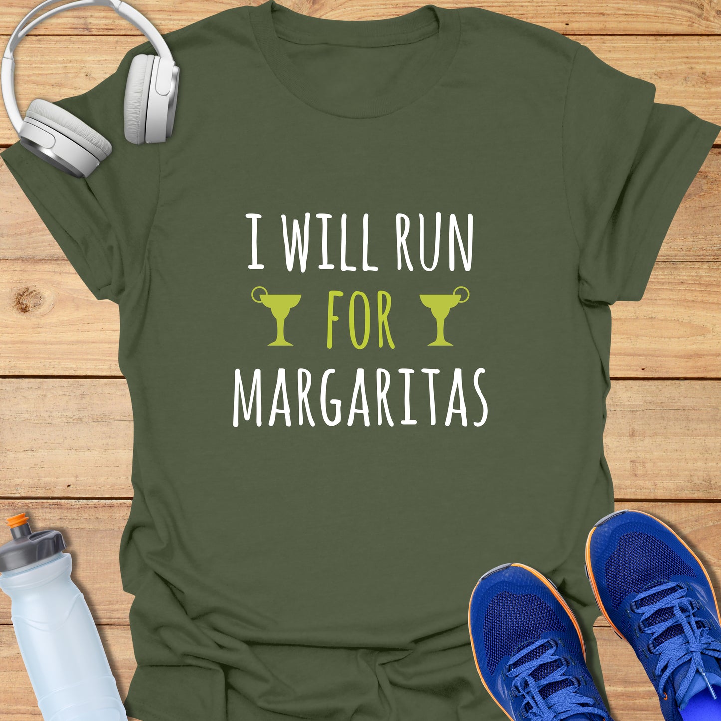 Will Run for Margaritas T-Shirt