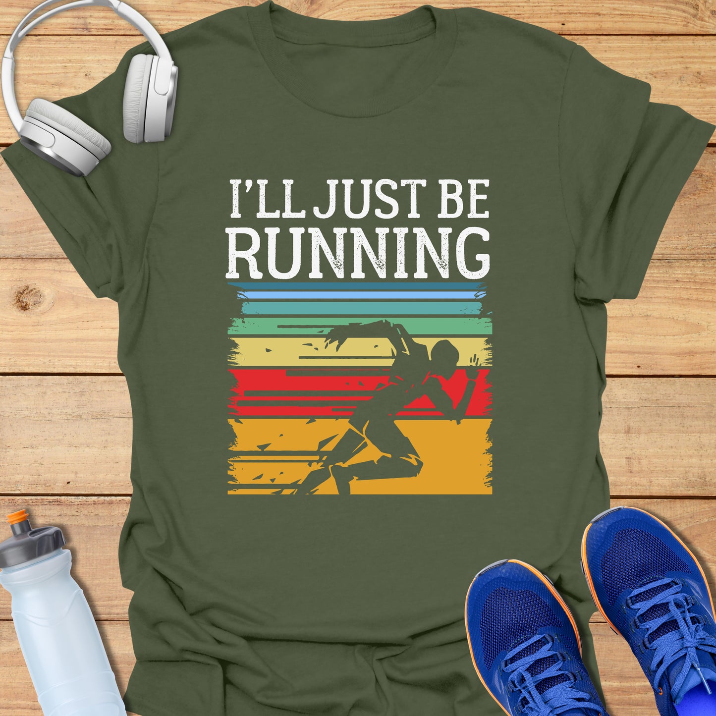 I'll just be running