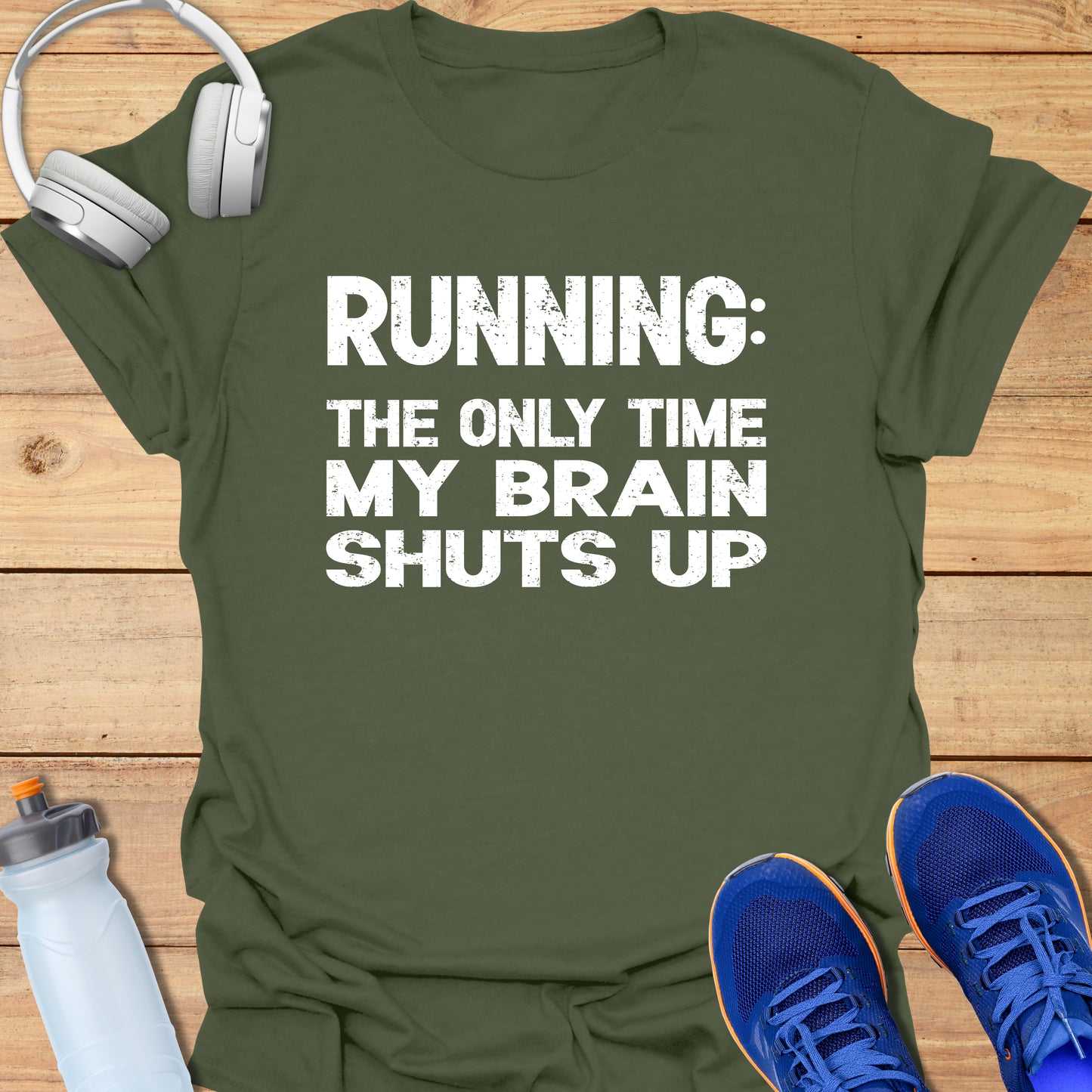 Running: the only time my brain shuts up