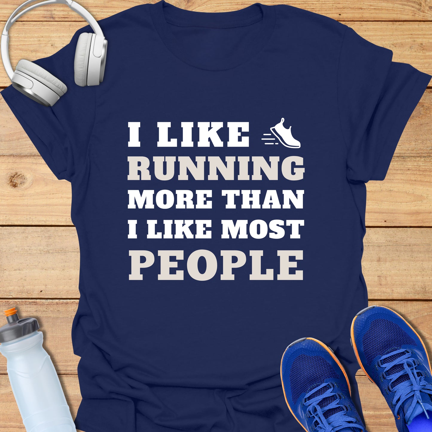 I like running more than most people