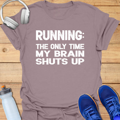 Running: the only time my brain shuts up