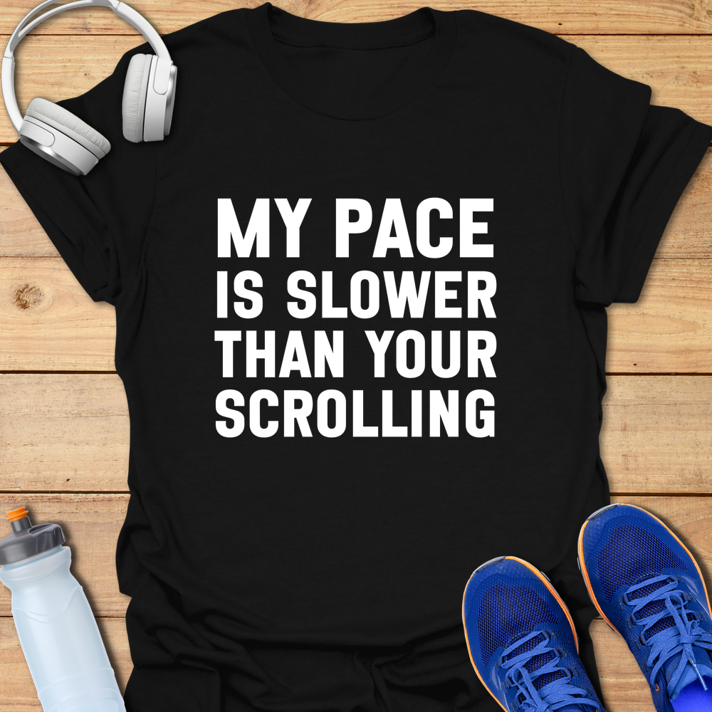 Slower Pace Than Scrolling