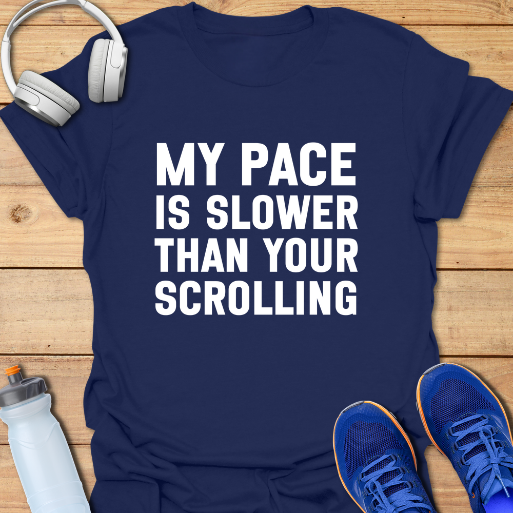 Slower Pace Than Scrolling