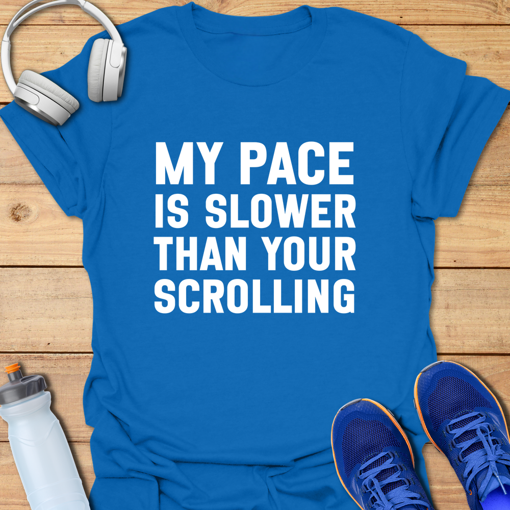Slower Pace Than Scrolling