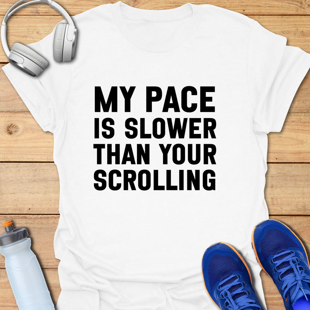 Slower Pace Than Scrolling
